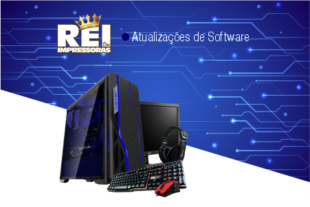 Rei das Impressoras Computadores Atualizações de Software